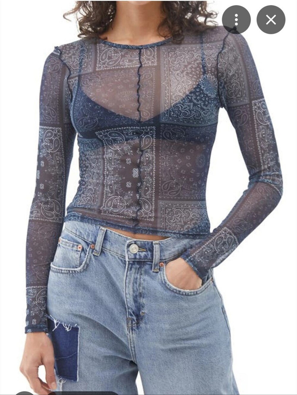 Bdg Mesh Top Size Large